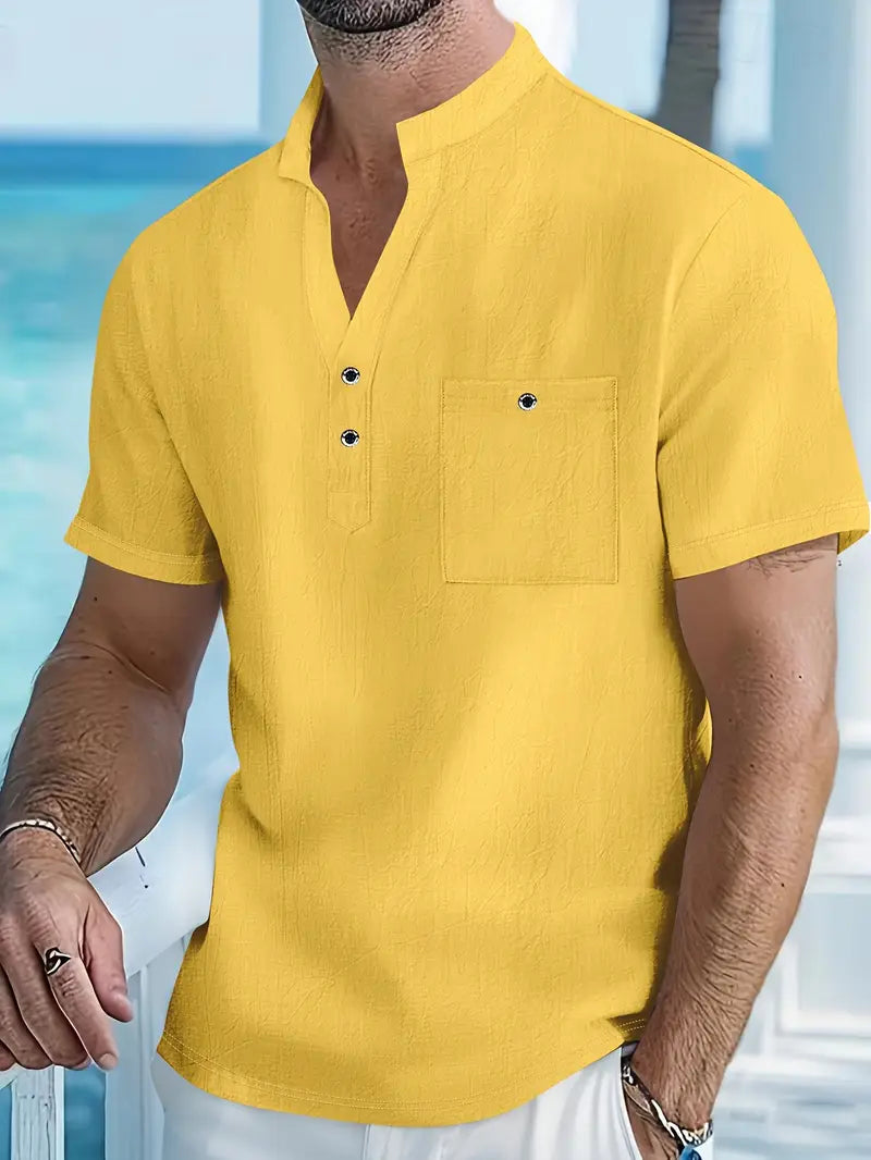 Ethan | Elegant Short Sleeve Shirt