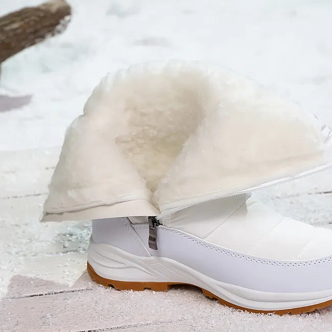 Darevo | High-Quality Winter Snow Boots, Mid-Calf Length