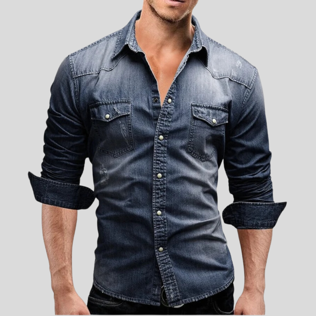 Sean | Modern Style Denim Shirt
