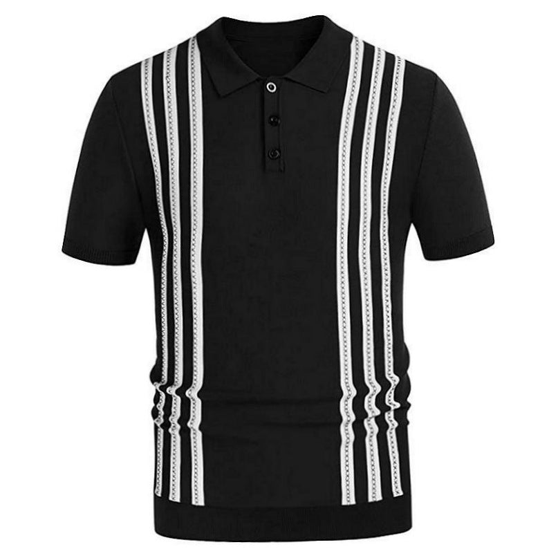 Dennis | Casual Striped Polo