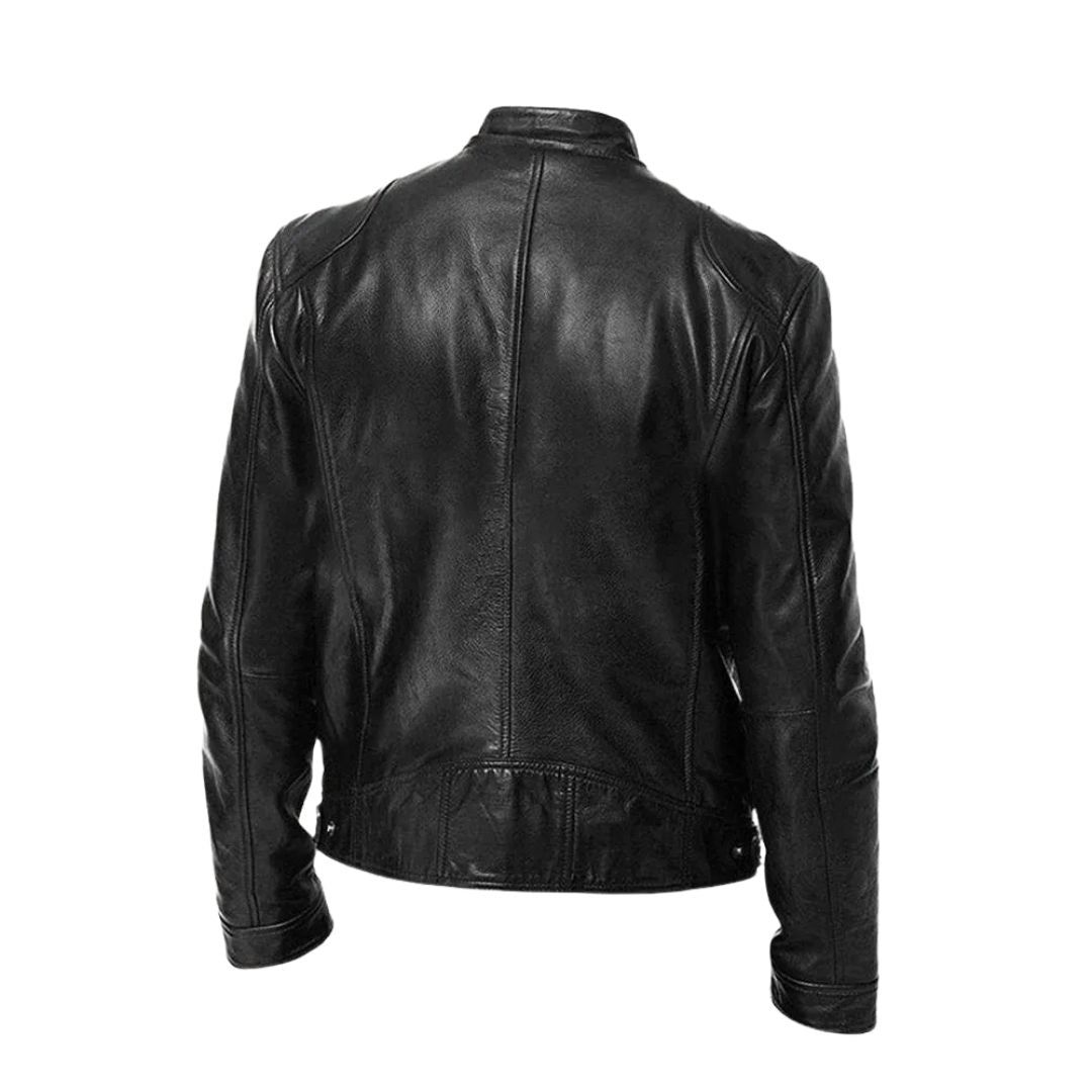 Darevo | Casual Leather Jacket