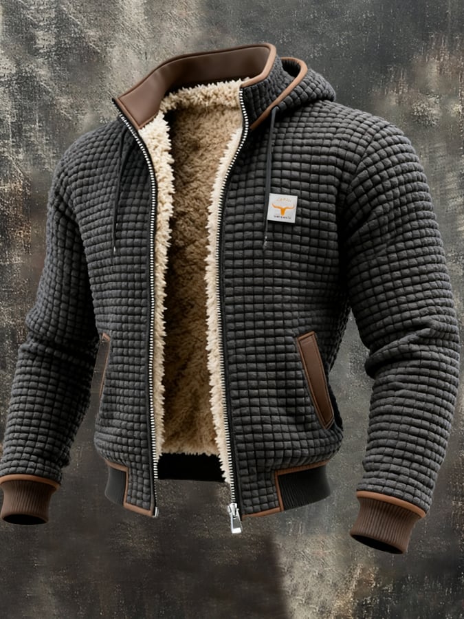 Joaquin | WINTER QUILTED JACKET WITH SHERPA INTERIOR