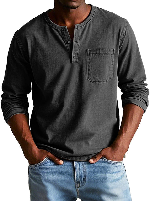Connor | Vintage Long Sleeve Shirt