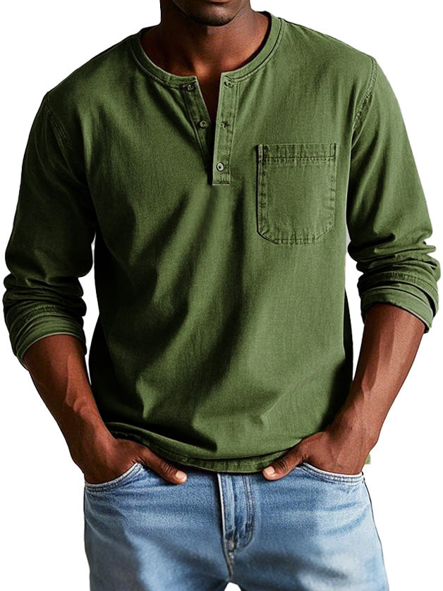 Mason | Jeans Shirt with Pocket