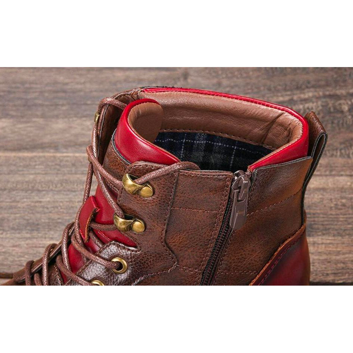 Ethan | Artisan Leather Oxford Boots