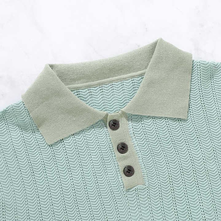 Peter | Knit Polo.