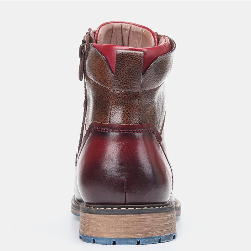 Ethan | Artisan Leather Oxford Boots