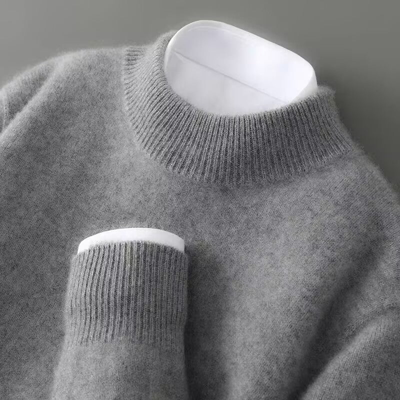 Chester | Elegant Cashmere Sweater (Gray)