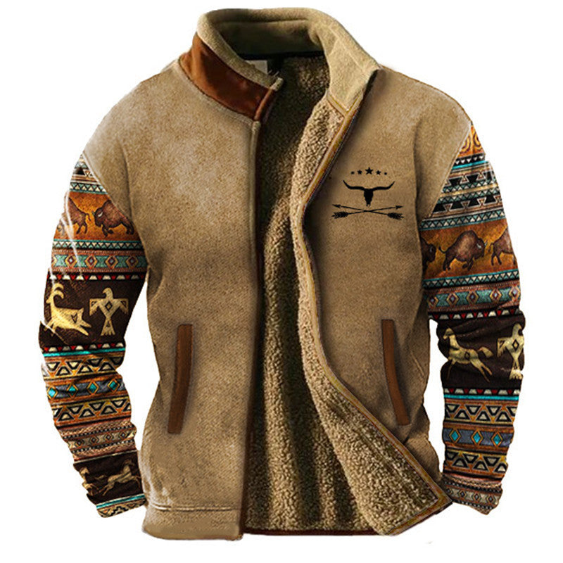 Darevo | Men's Casual Fleece Jacket