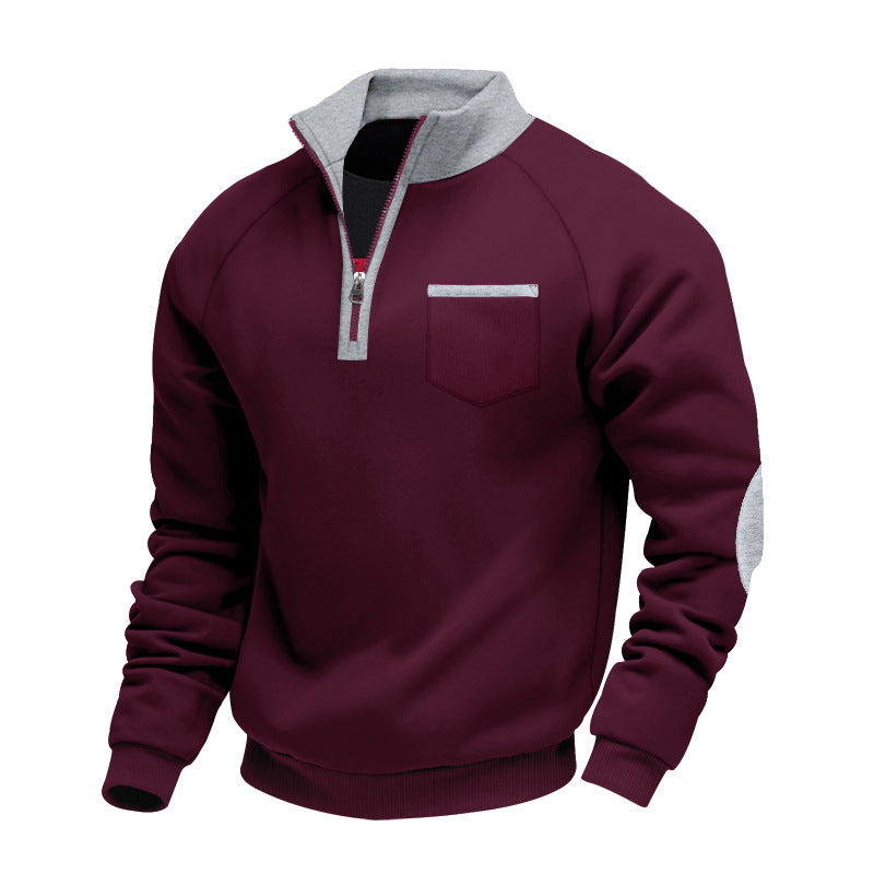 Blaine | Men's fleece half-zip sweater