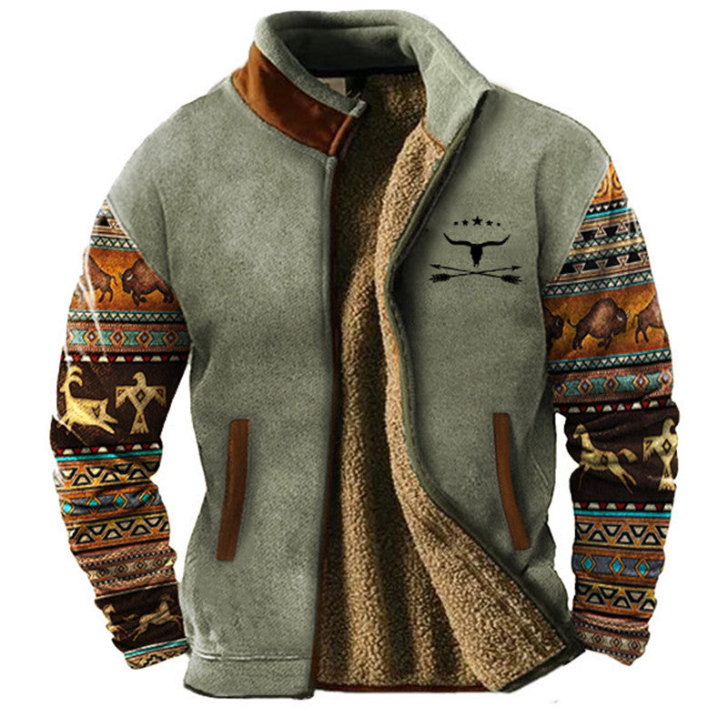 Darevo | Men's Casual Fleece Jacket
