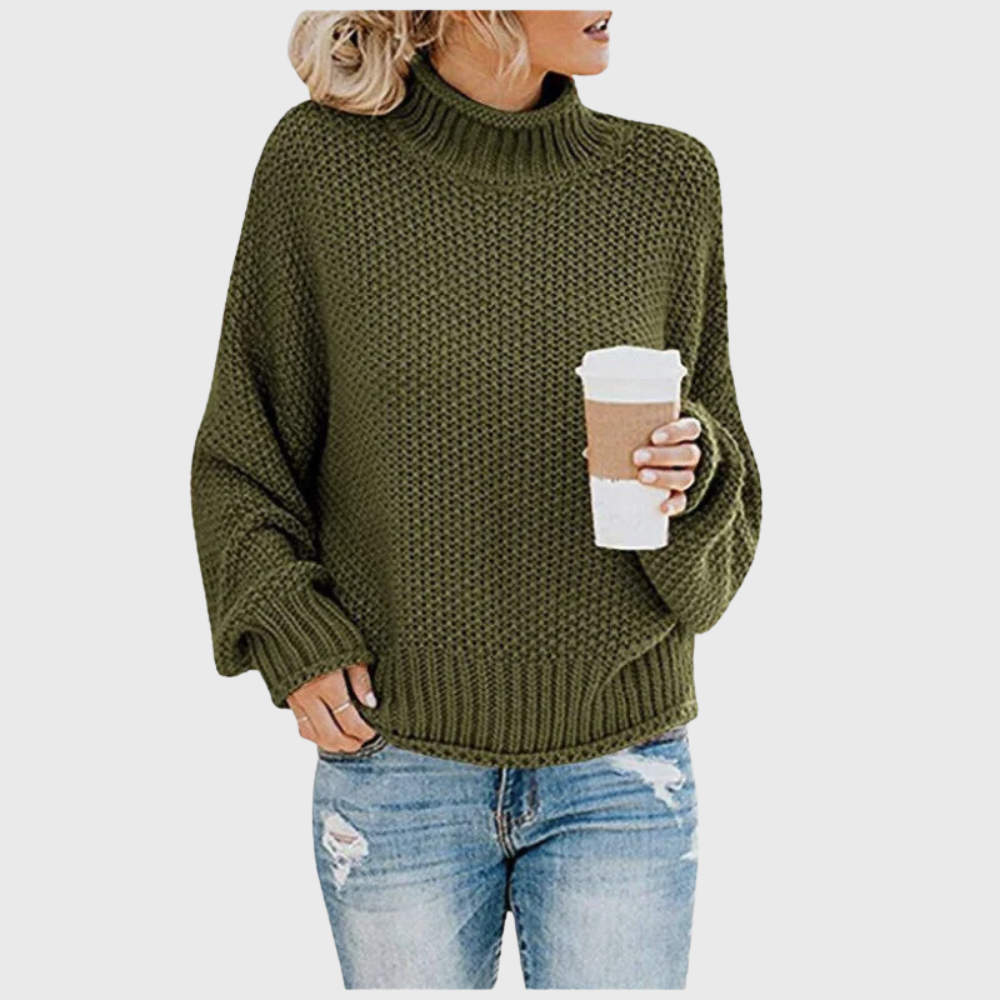 Braelyn | High Neck Pullover