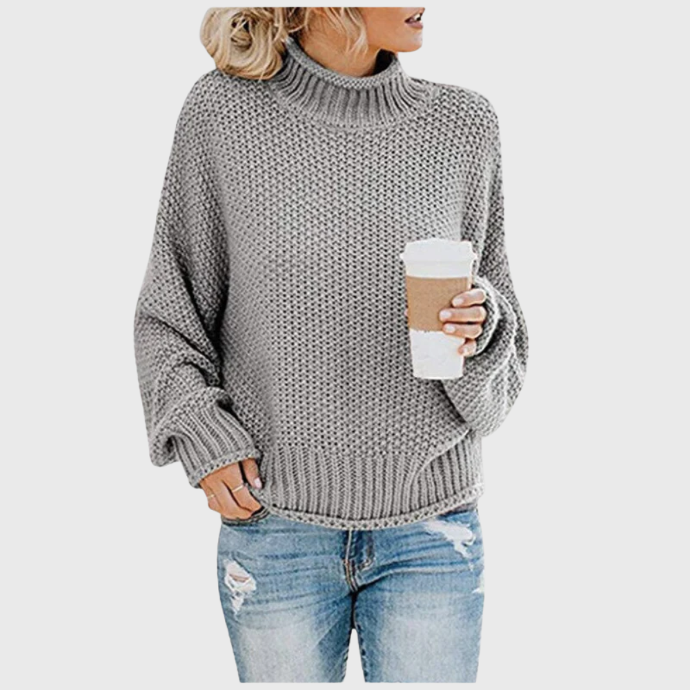 Braelyn | High Neck Pullover