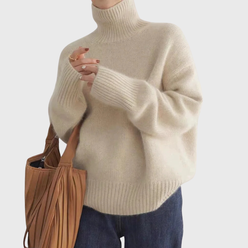 Isabella | High Neck in Cashmere