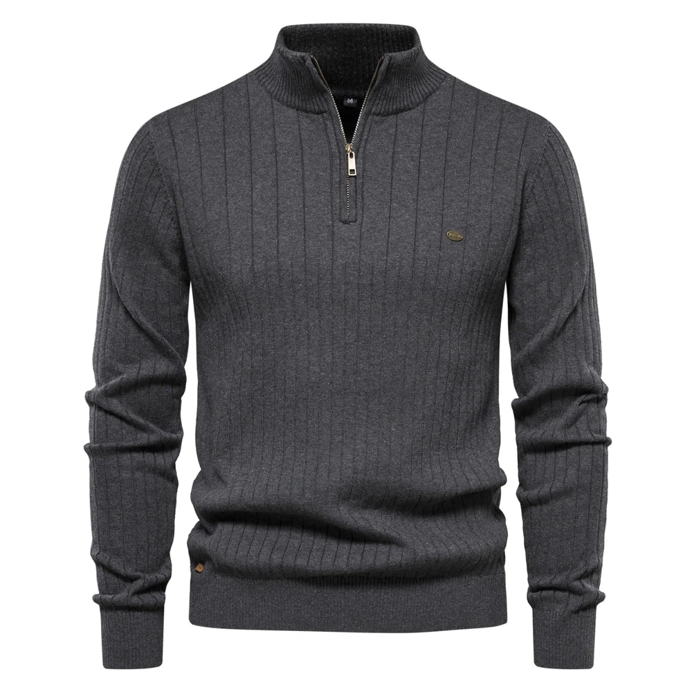 Adrian | Sweater with Zipper