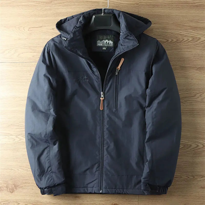 Darevo | Hooded Jacket with Zip Chest Pocket