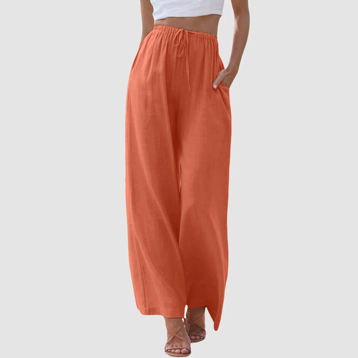 Ashley | Comfort Wide-Leg Pants with High Waist