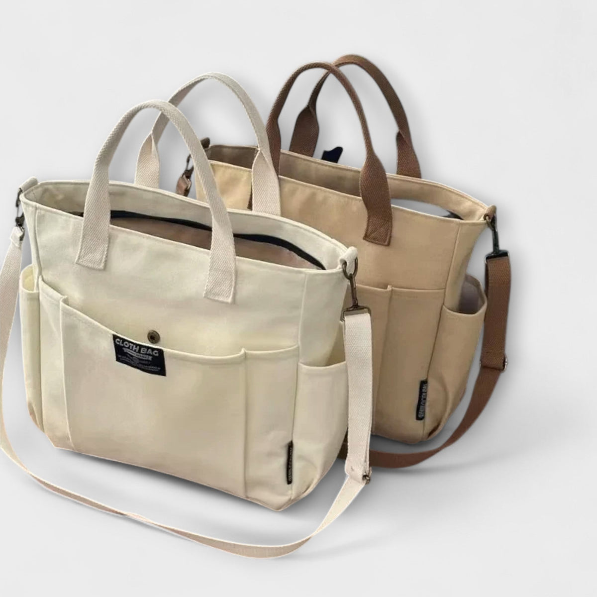 Olivia | Minimalistic Canvas Tote Bag