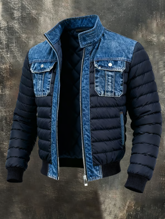 Sergio | HYBRID QUILTED DENIM JACKET
