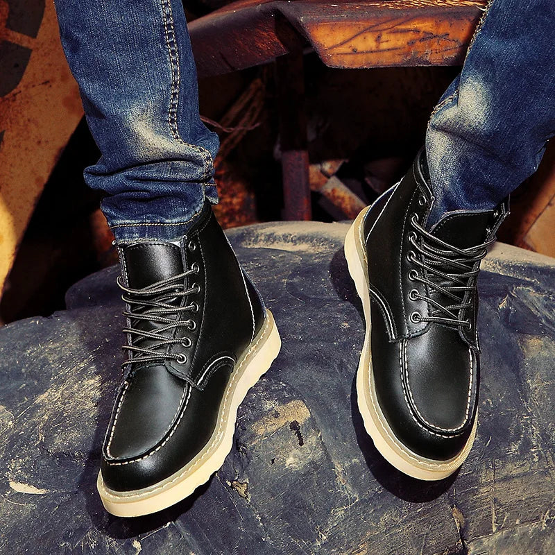 Muller | Retro Genuine Leather Boots
