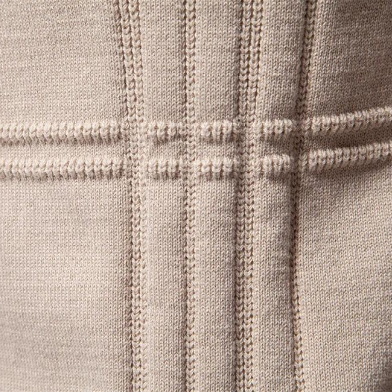 Kade | Elegant Sweater for Men with Checkered Design