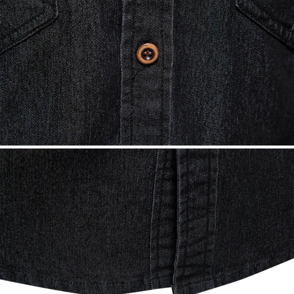 Lance | High-Quality Cotton Denim Shirt