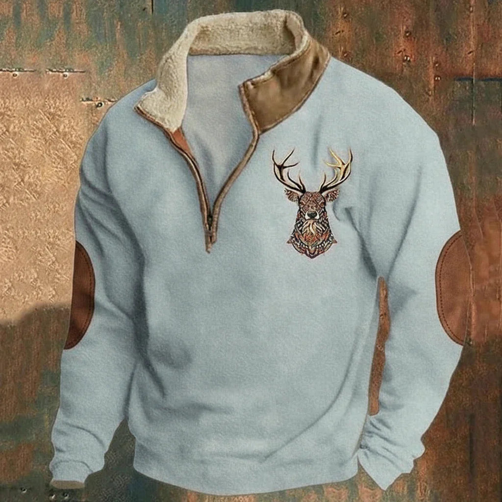 Everett | Nordic Deer Sweater