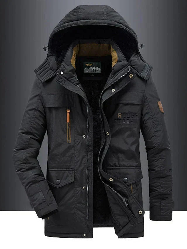 Darevo | Jacket with Zipper and Multiple Pockets