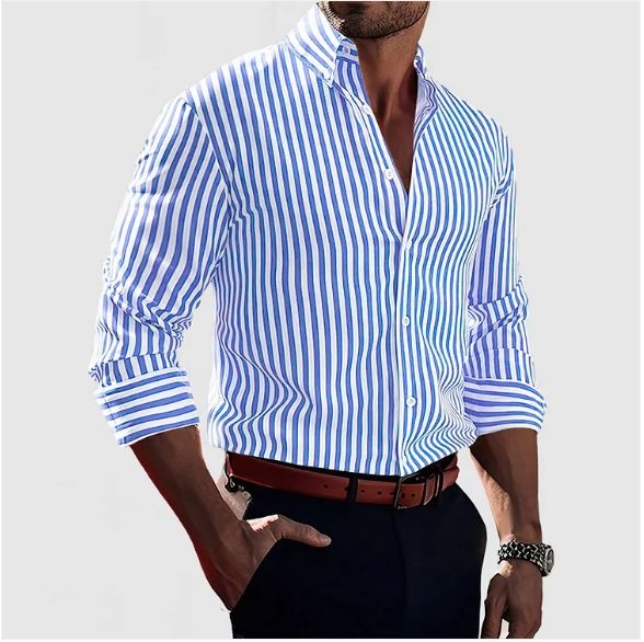 Logan | Confidence Striped Shirt
