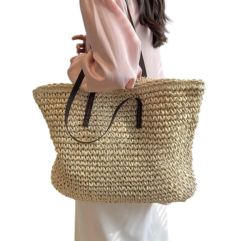 Olivia | Woven Tote Bag