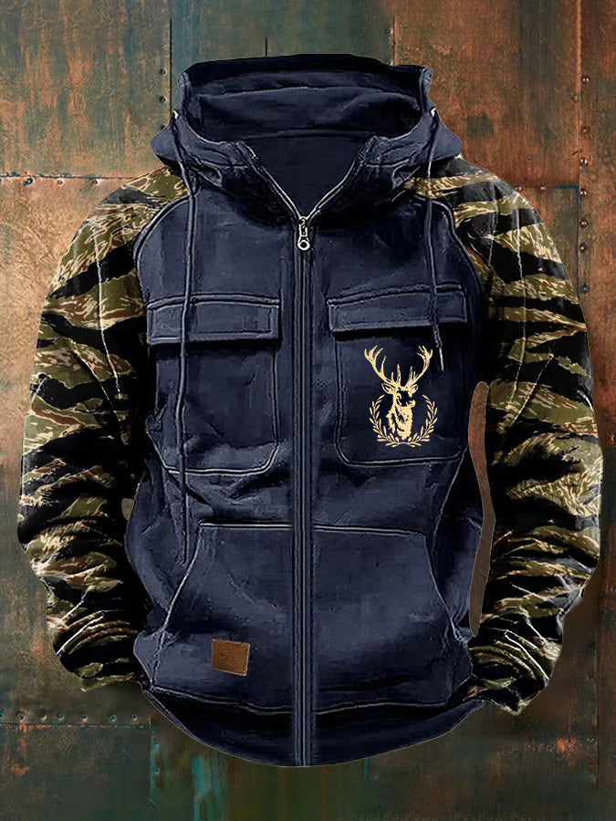 Grayson | Multi-Pocket Zippered Hoodie
