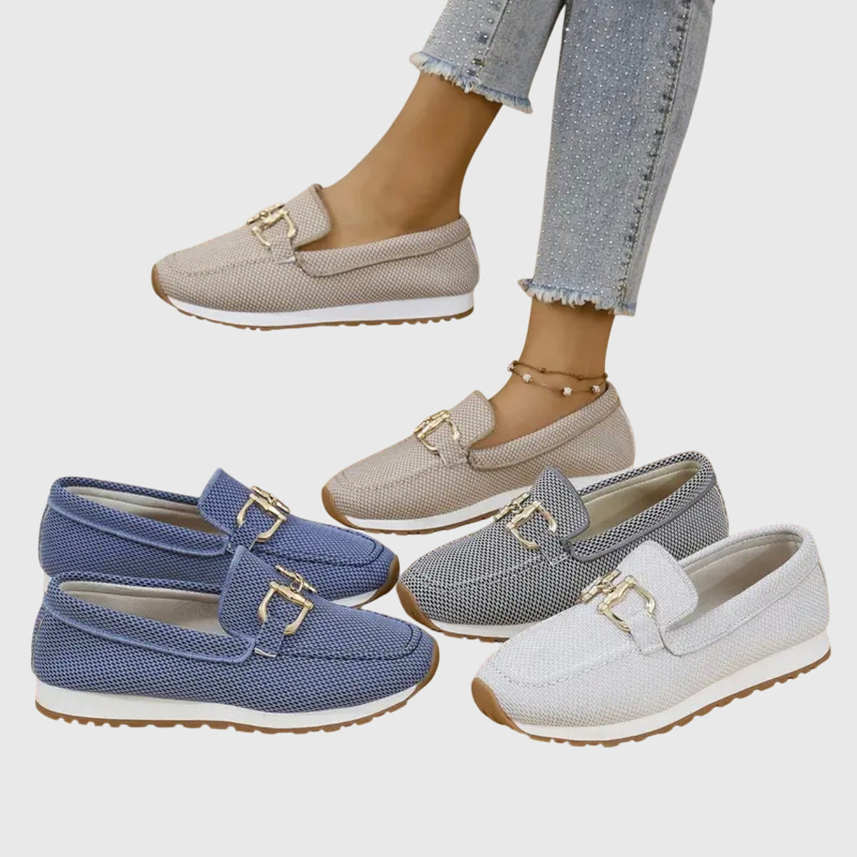 Olivia | Orthopedic Loafer Sneakers