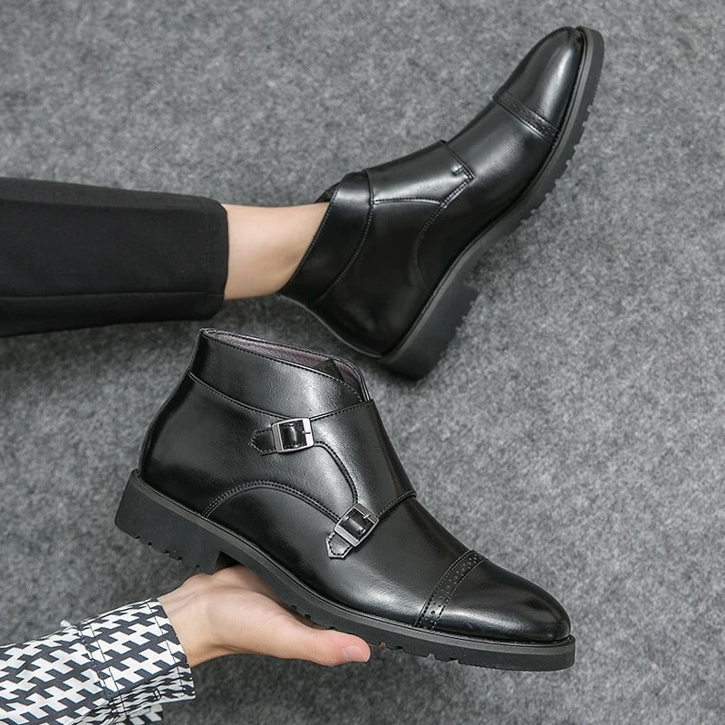 Darell | Double Monk Strap Boots