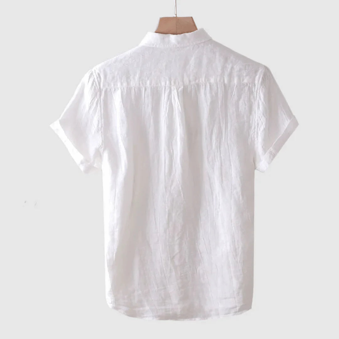 Scott | Elegant Short Sleeve Button-Up Shirt