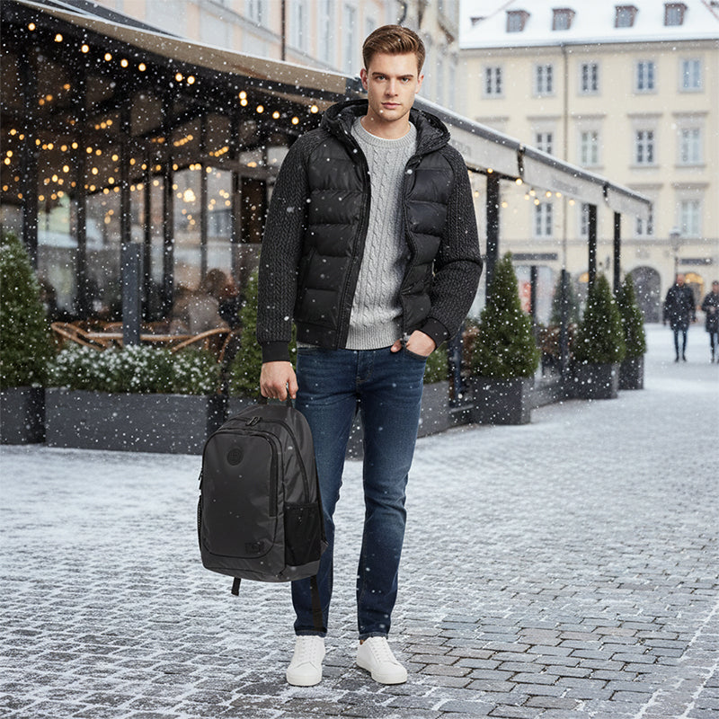 Alexander | Thermal Hooded Jacket | Padded and Windproof