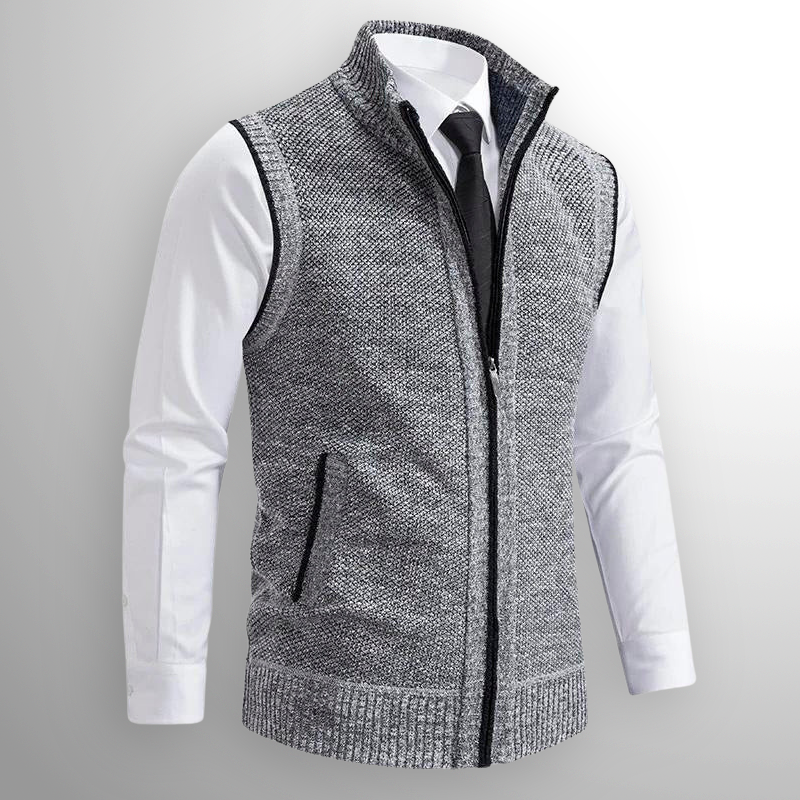 Darevo | Elegant Gilet with Full Zip