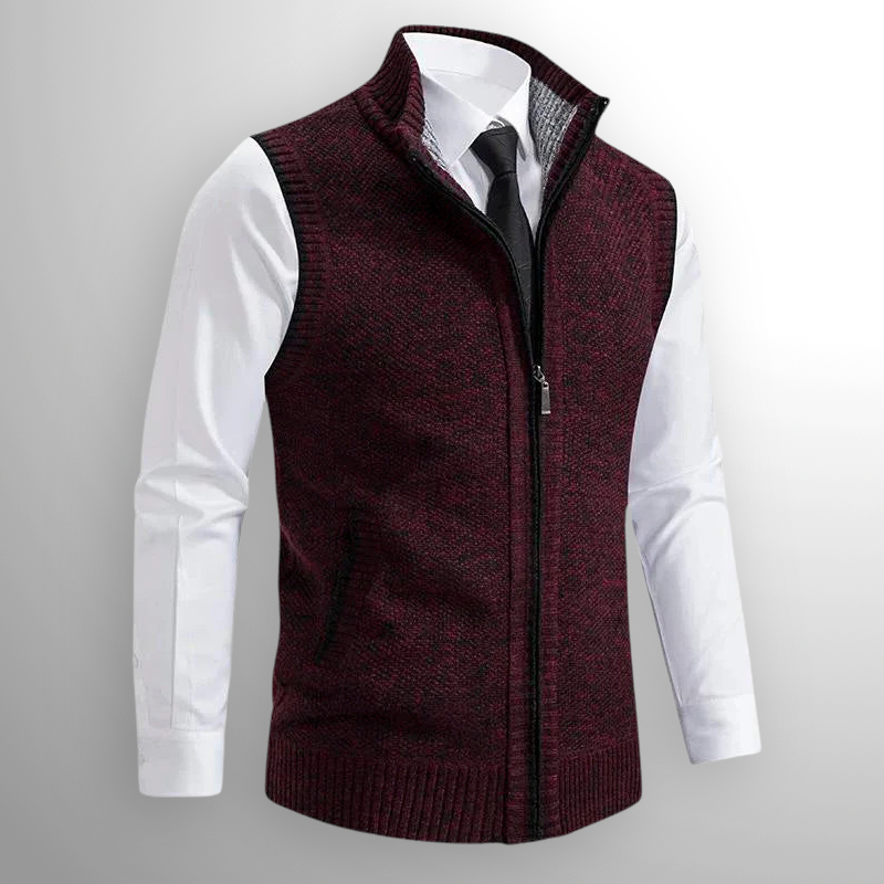 Darevo | Elegant Gilet with Full Zip