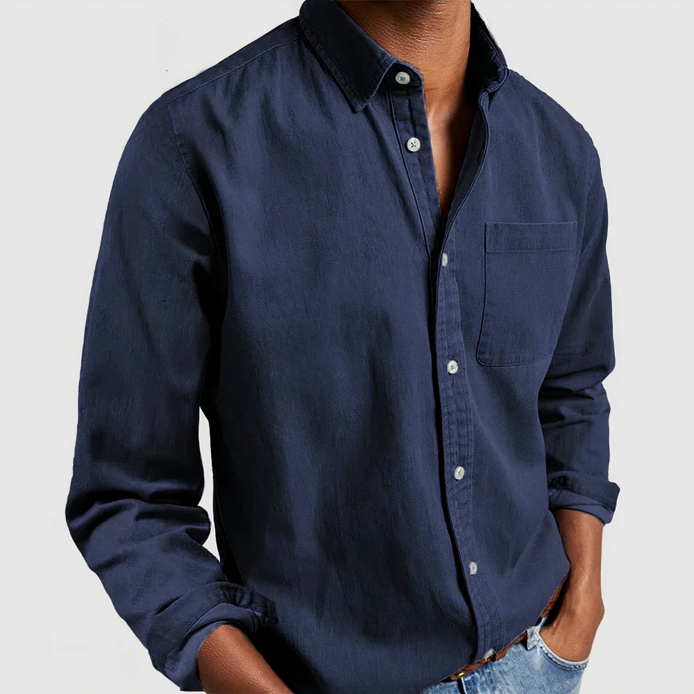 Scott | Versatile Cotton Shirt for Summer