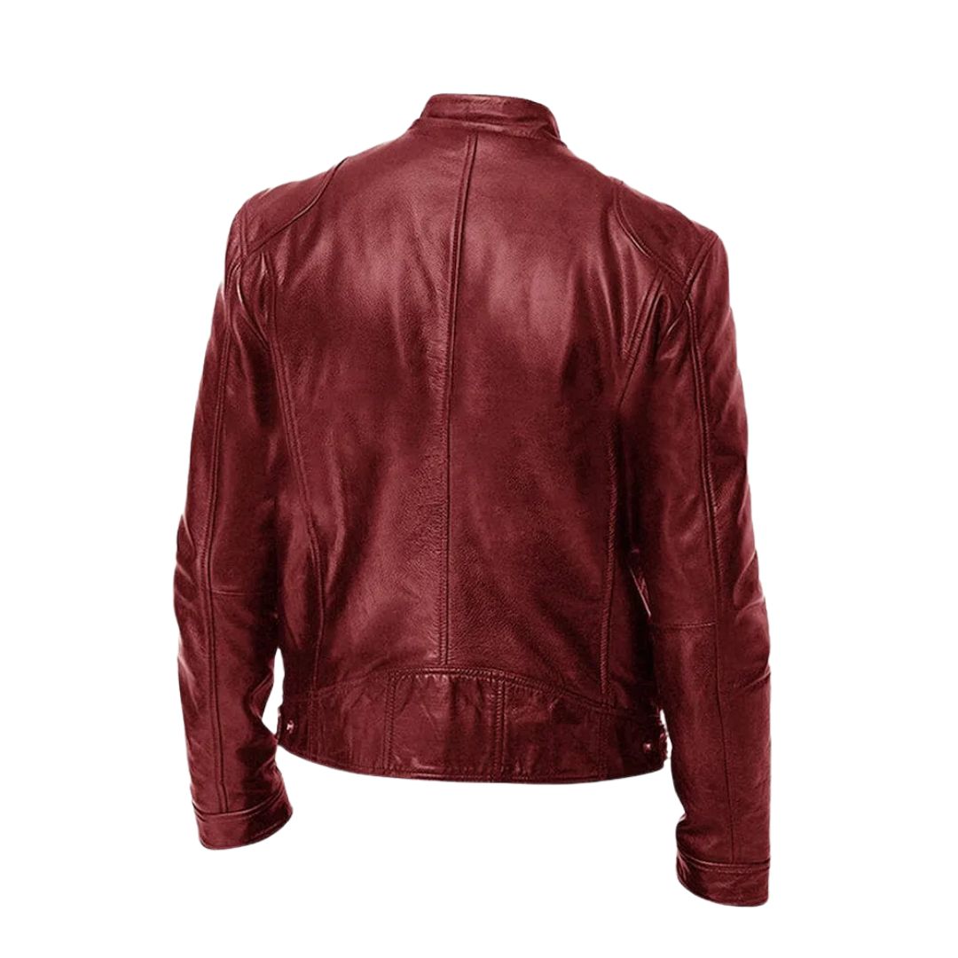 Darevo | Casual Leather Jacket