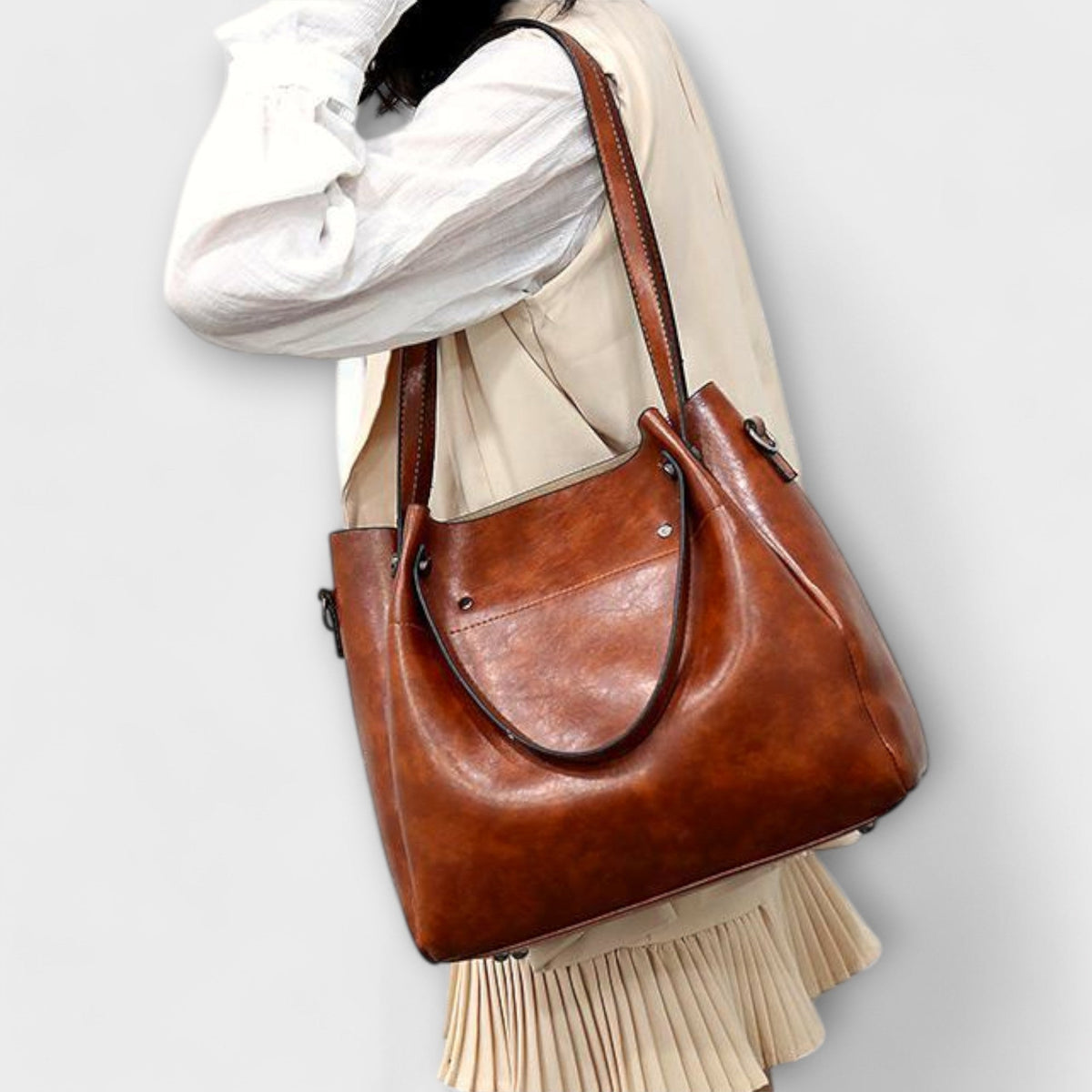 Olivia | 4-Piece Vintage Bag Set