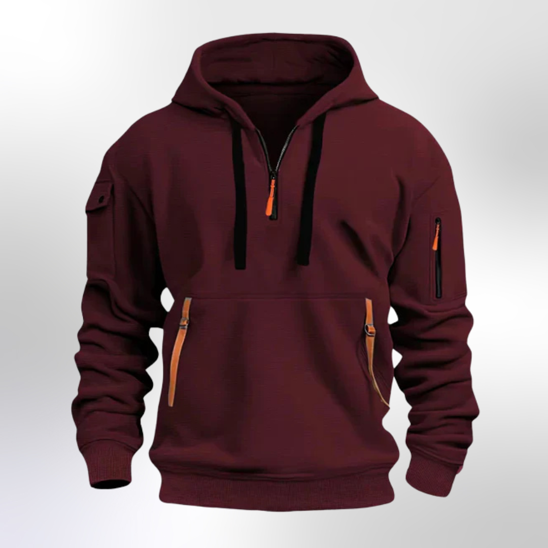 Kade | Cozy Minimalist Hooded Sweatshirt