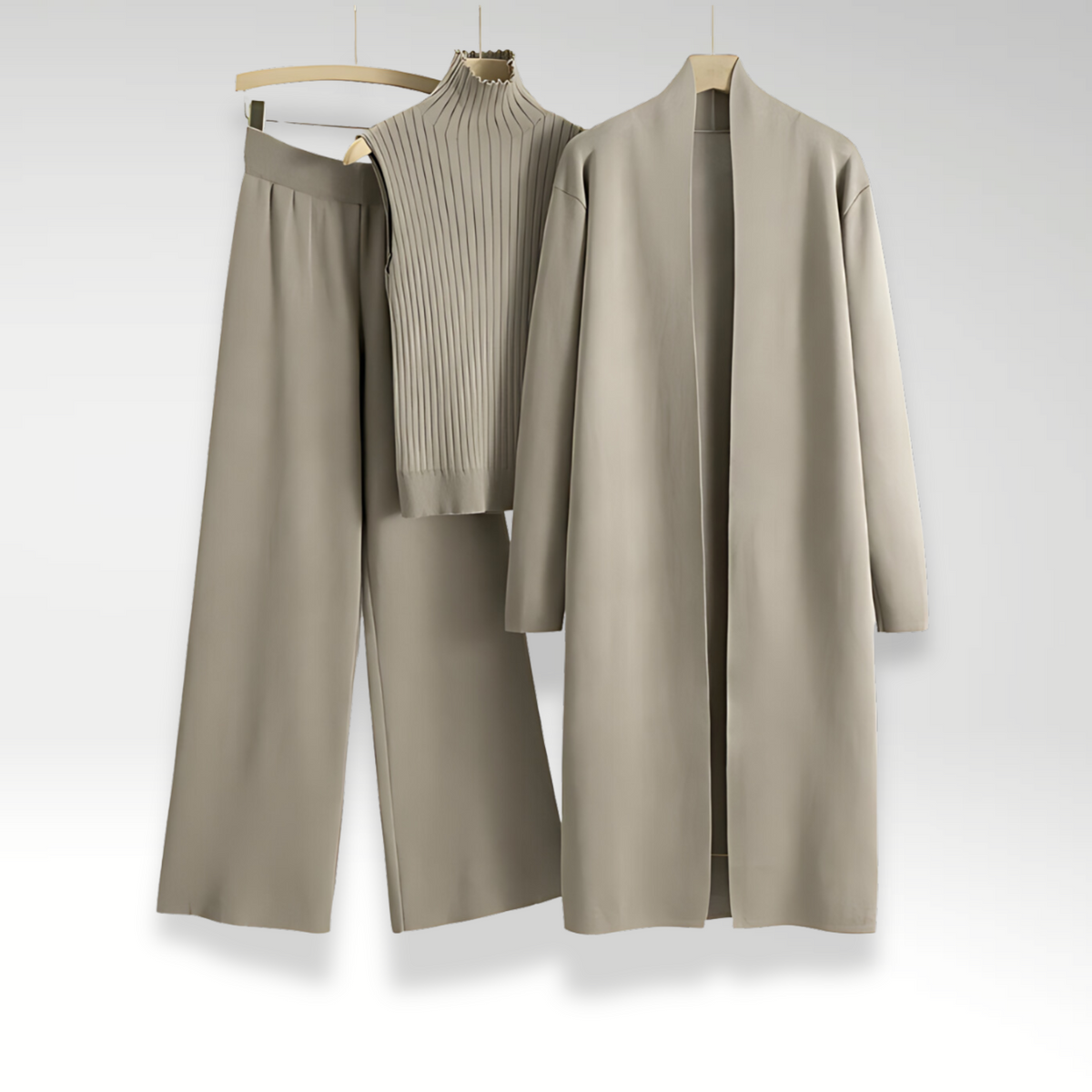 Melissa | Complete Three-Piece Luxe Knit Set