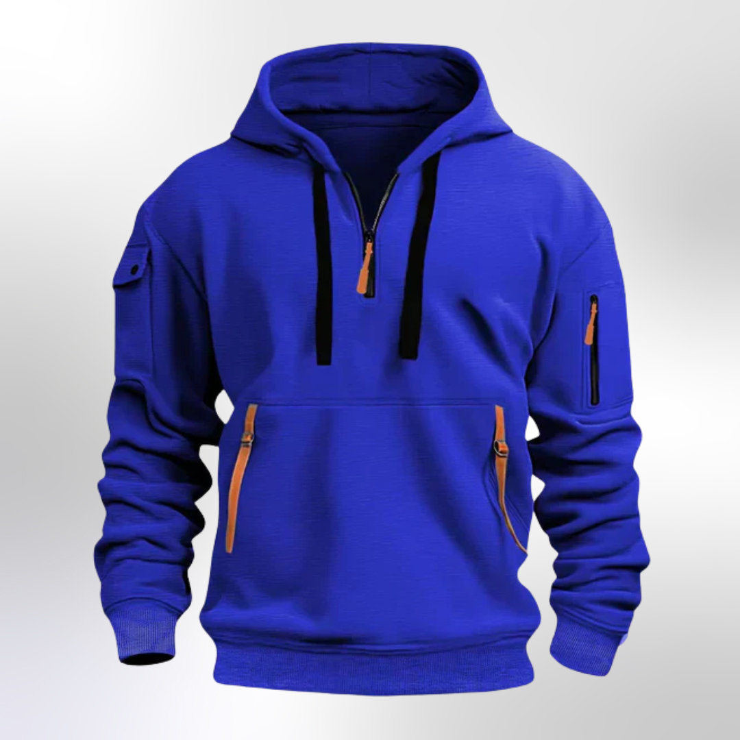 Kade | Cozy Minimalist Hooded Sweatshirt