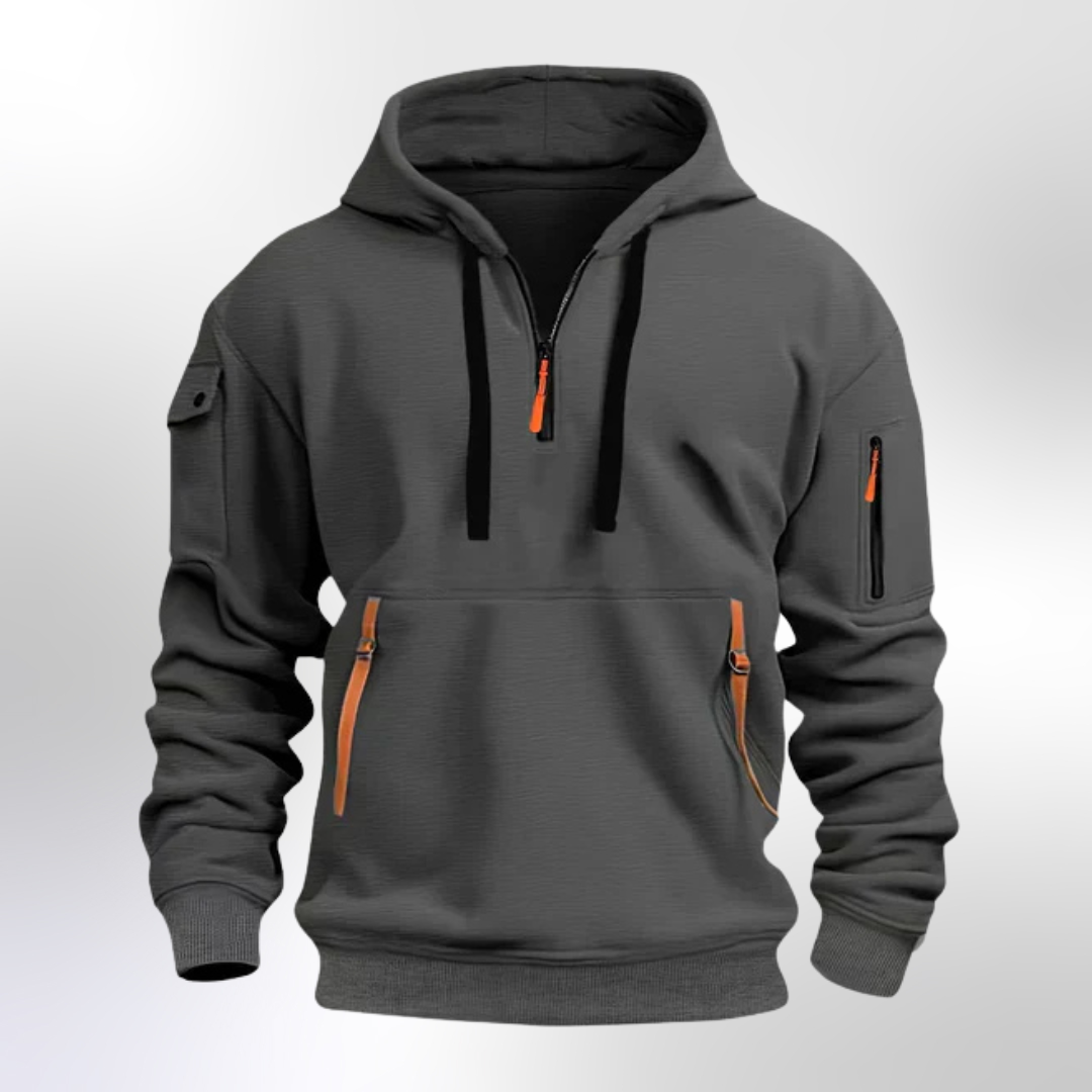 Kade | Cozy Minimalist Hooded Sweatshirt
