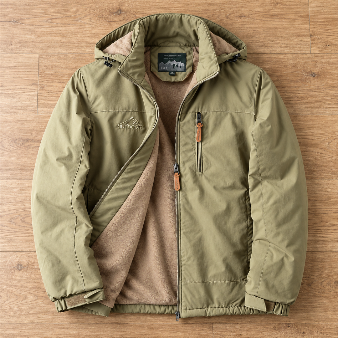 Darevo | Hooded Jacket with Zip Chest Pocket