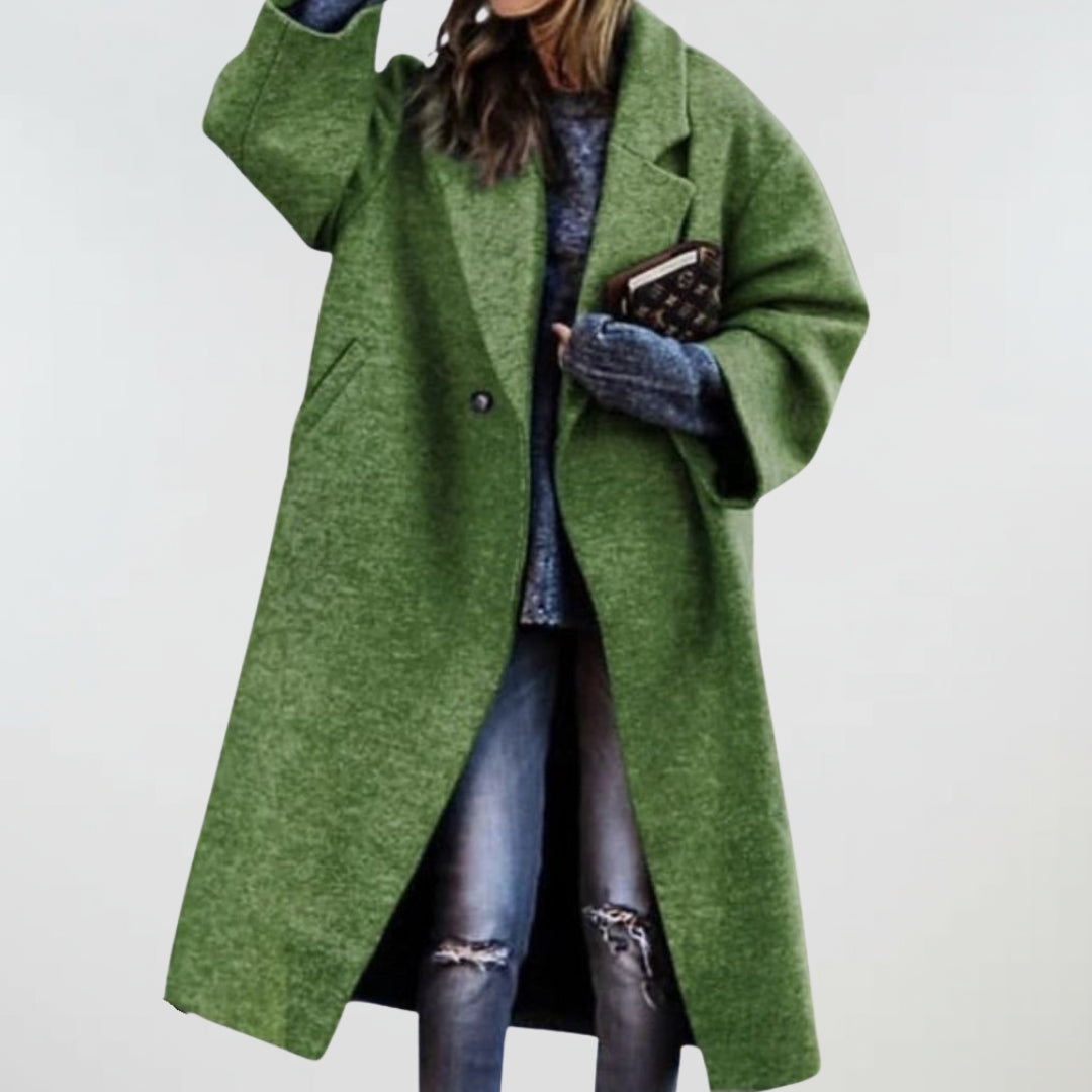 Hannah | Oversized Check Coat