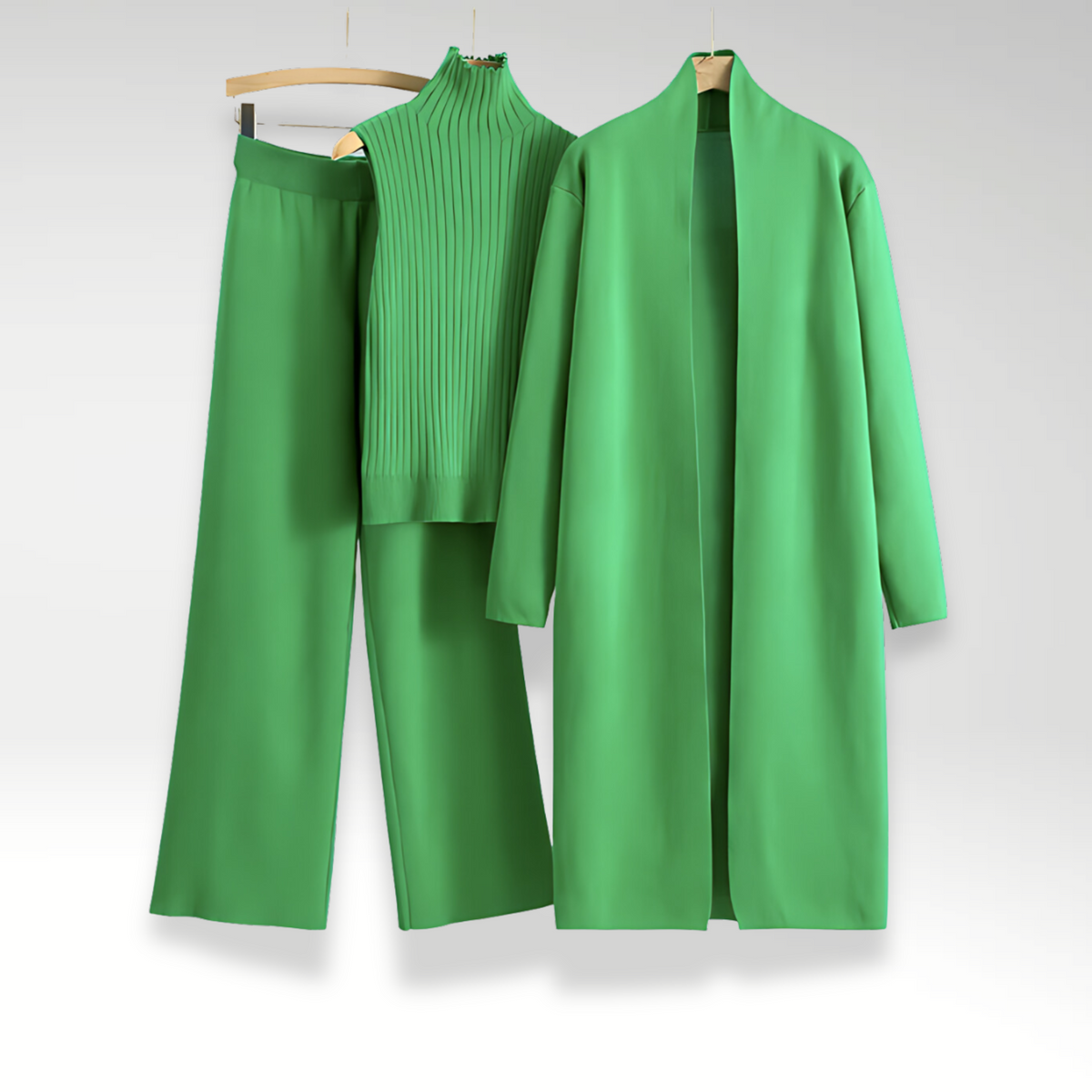 Melissa | Complete Three-Piece Luxe Knit Set