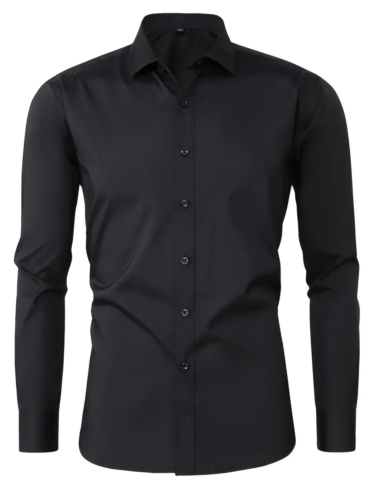 Hunter | Elegant Long Sleeve Button-Up Shirt