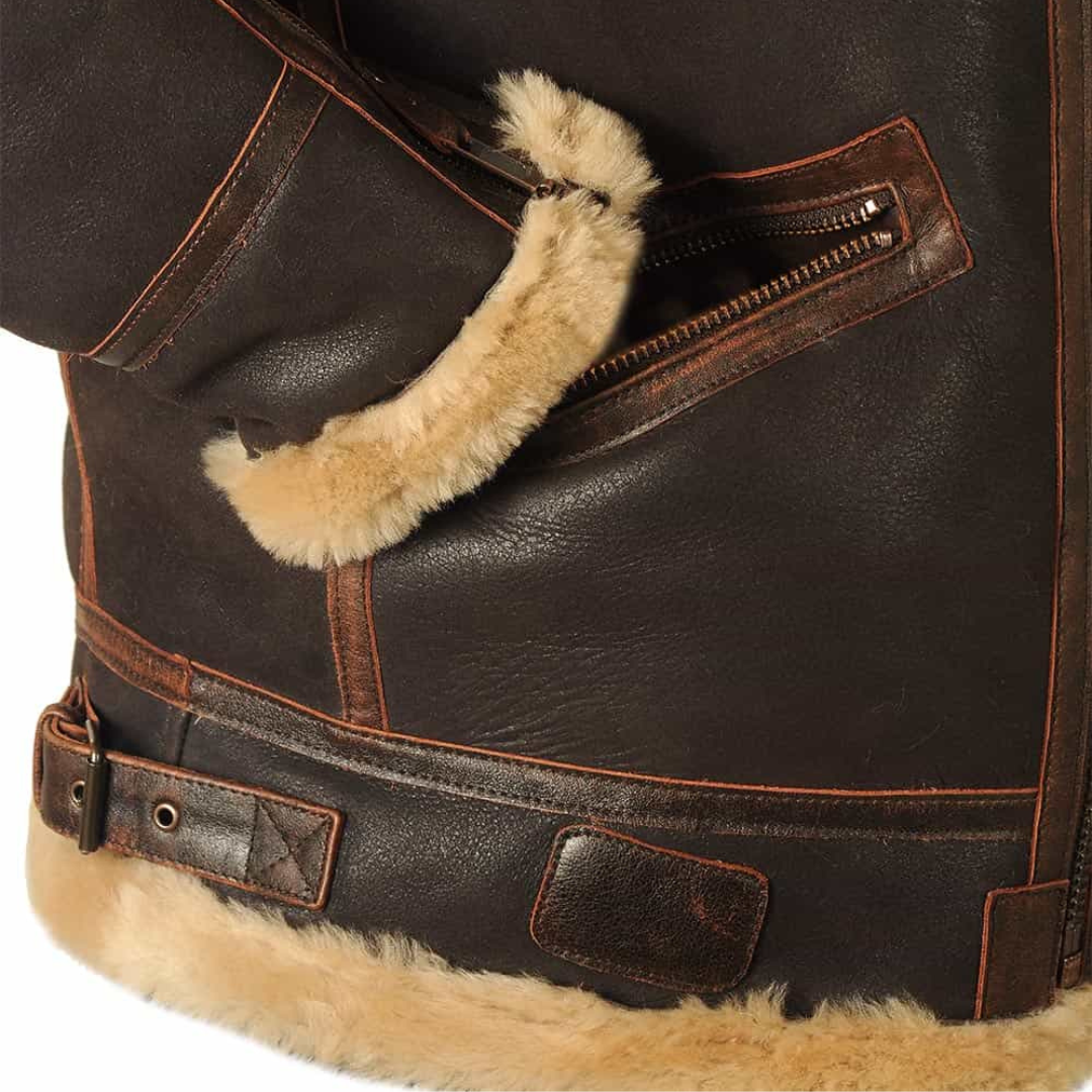 Leo | Warm Aviator Jacket