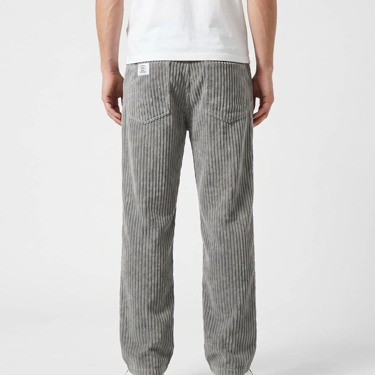 Darevo | Men's Corduroy Pants with Elastic Waistband